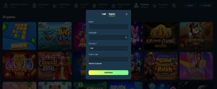 Lolo casino registration