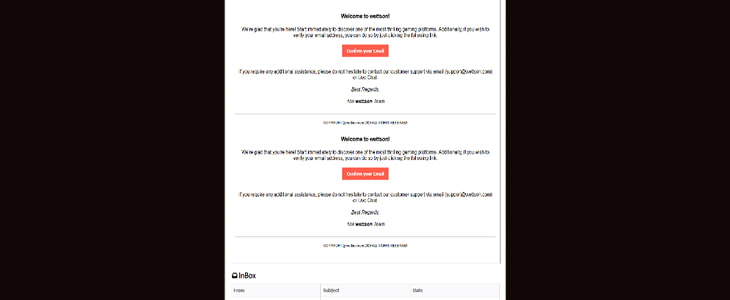 Wettson casino verification